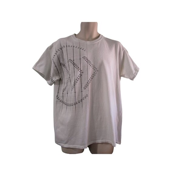 Math Geek Science Nerd Graph Vintage Gildan T Shirt Lg GUC - Picture 6 of 13